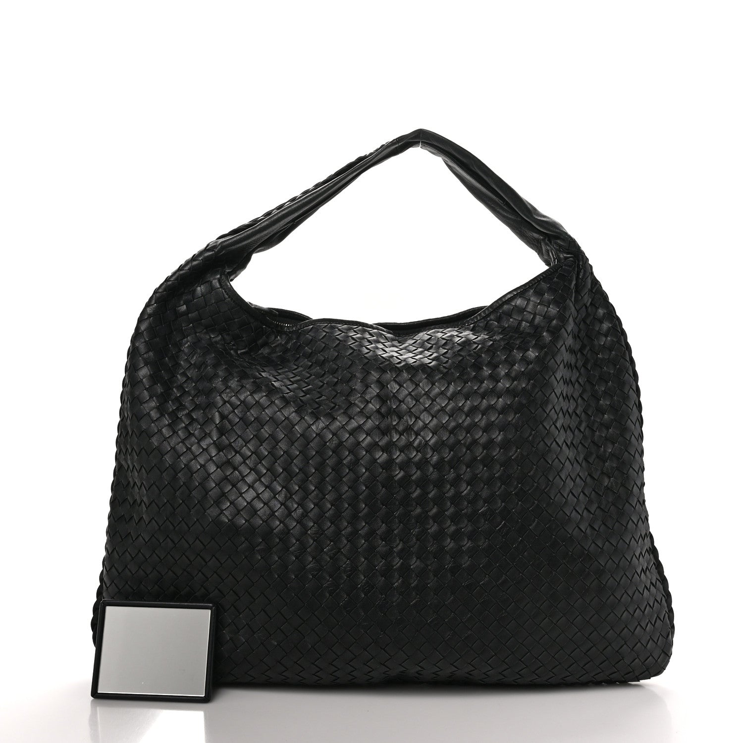 Bottega Veneta Nappa Intrecciato Maxi Veneta Hobo Black 3 of 10