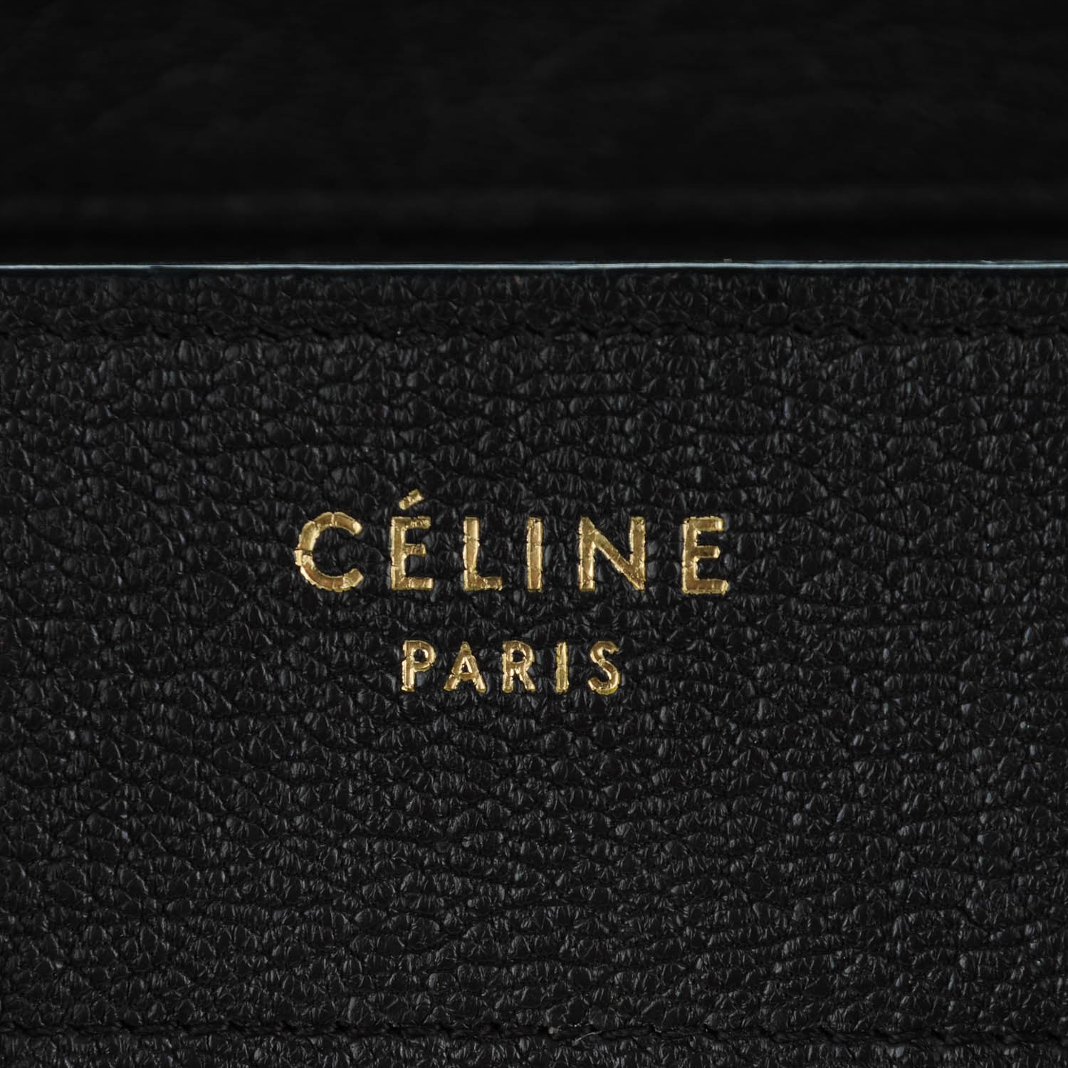 Celine Goatskin Micro Luggage Dark Taupe 6 of 10