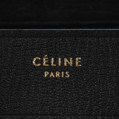 Celine Goatskin Micro Luggage Dark Taupe 6 of 10
