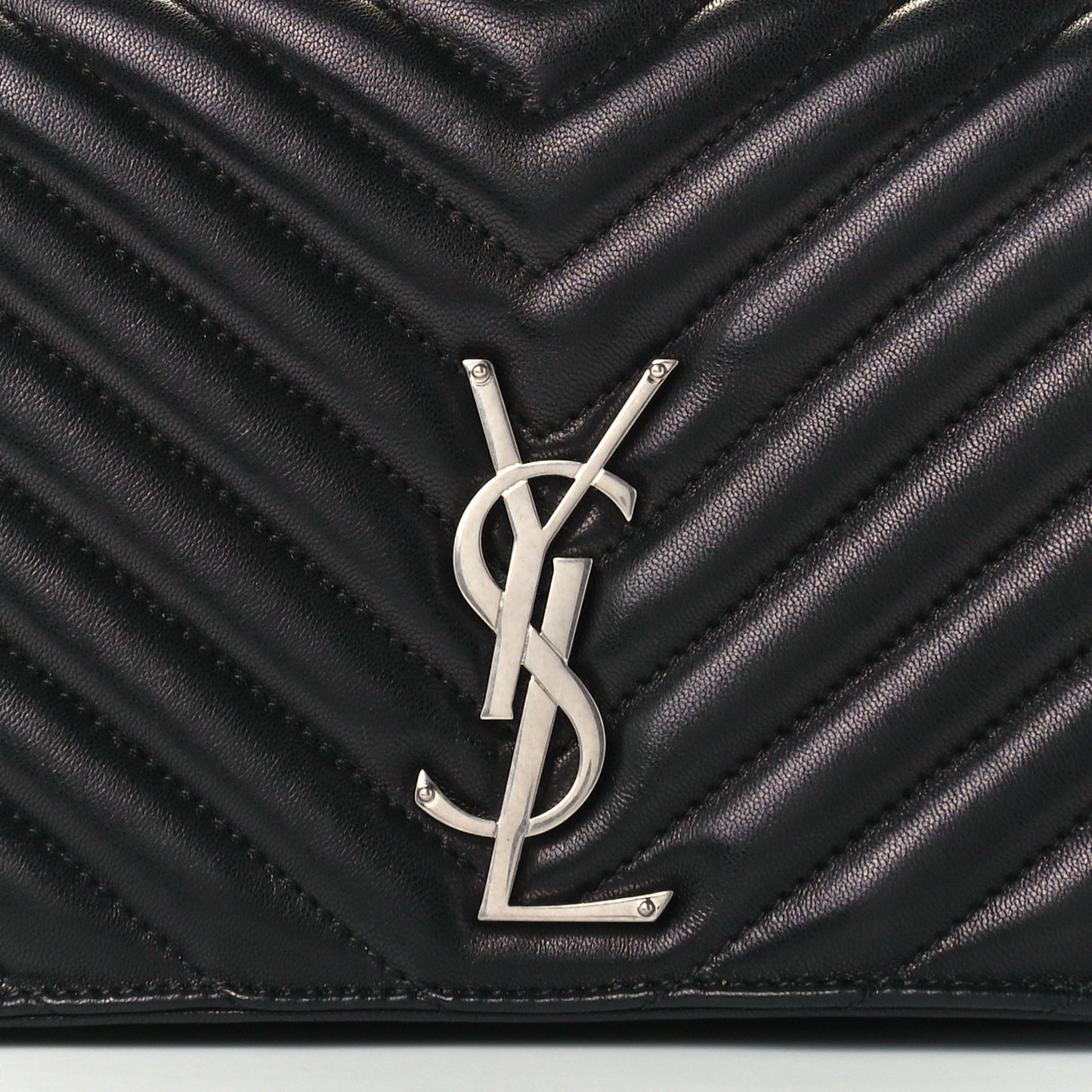 Lambskin Matelasse Monogram Kate 99 Black