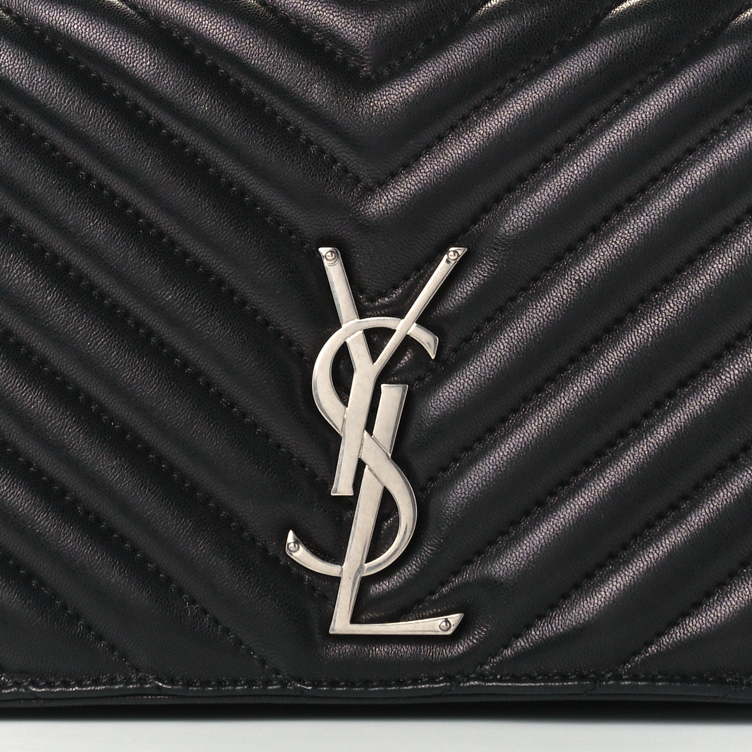 Saint Laurent Lambskin Matelasse Monogram Kate 99 Black 9 of 11