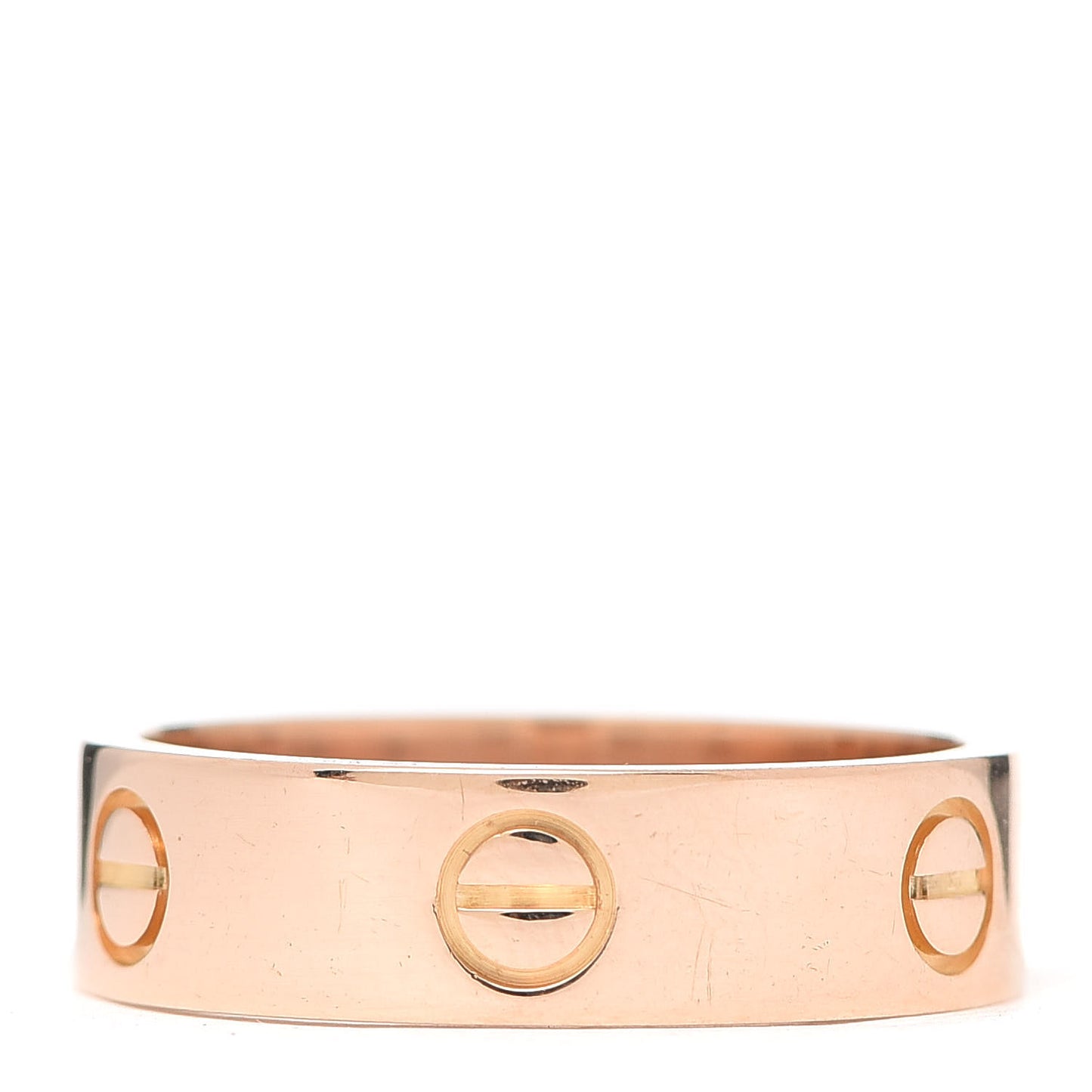18K Pink Gold 5.5mm LOVE Ring 60 9
