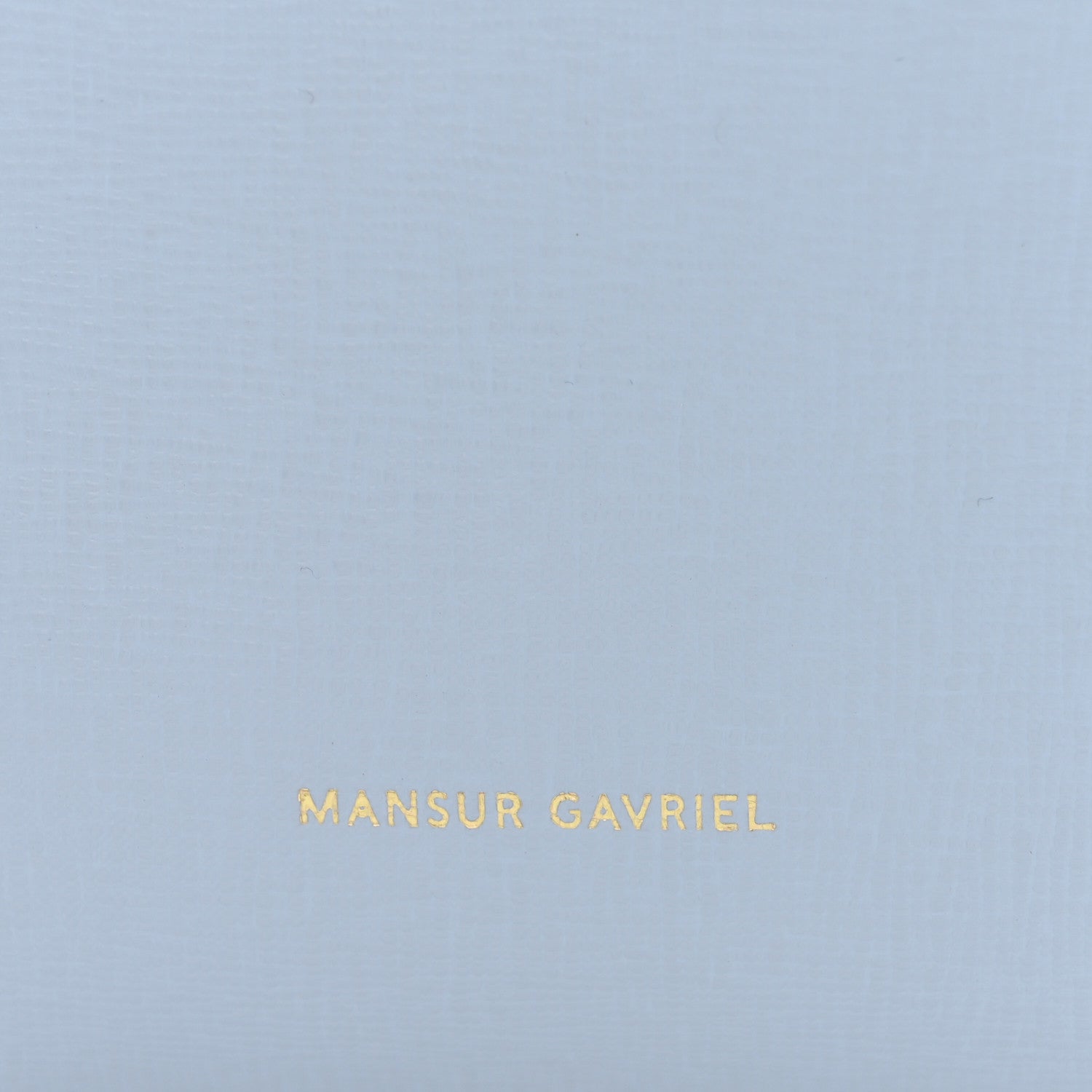 Mansur Gavriel Saffiano Mini Bucket Bag Light Blue 6 of 10