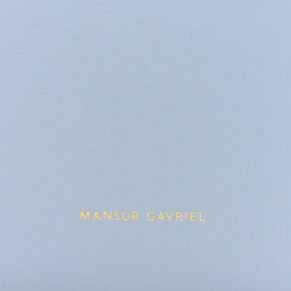 Mansur Gavriel Saffiano Mini Bucket Bag Light Blue 6 of 10