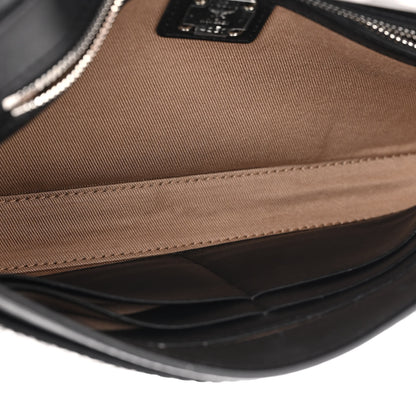 MCM Visetos Monogram Medium Millie Crossbody Bag Black 5 of 9