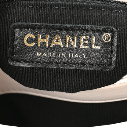 Chanel Lambskin Quilted Small Chain Top Handle Flap White 7 of 10