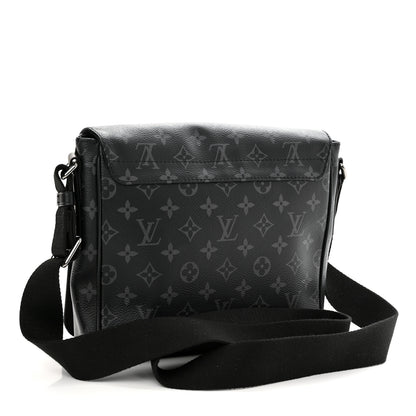 Louis Vuitton Monogram Eclipse District PM Black 3 of 9