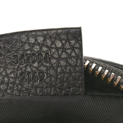Gucci Pebbled Calfskin Mini Soho Disco Bag Black 8 of 11