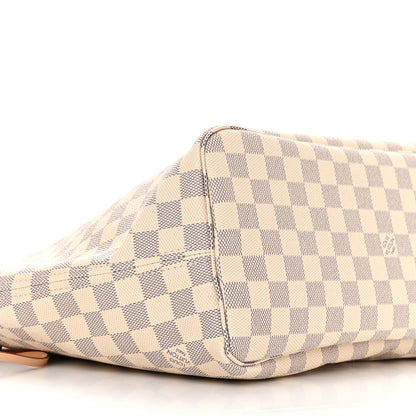 Louis Vuitton Damier Azur Neo Neverfull MM Rose Ballerine 7 of 10