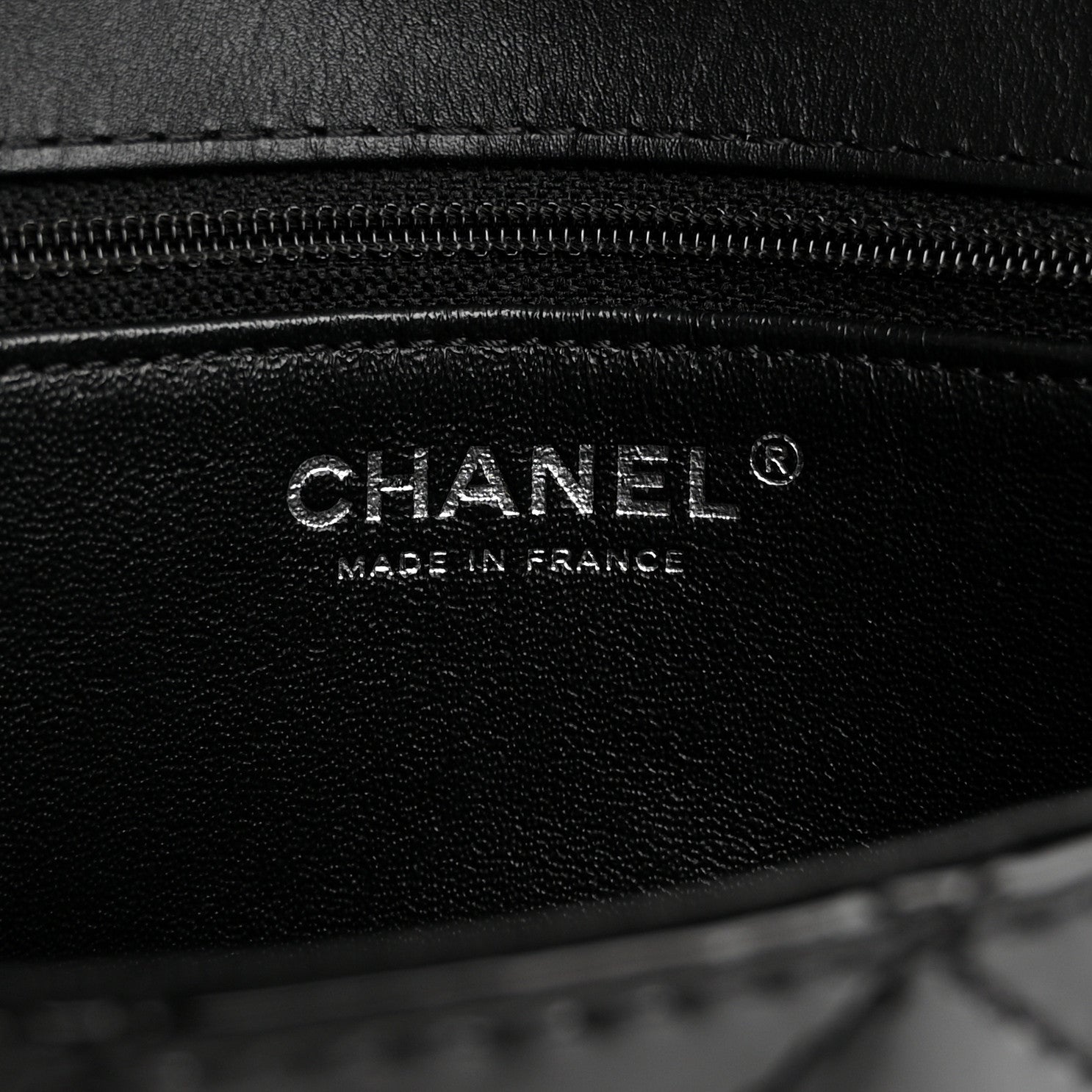 Chanel Patent Calfskin Quilted Reissue 2.55 Clutch So Black 6 of 8