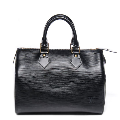 Louis Vuitton Epi Speedy 25 Black 1 of 7
