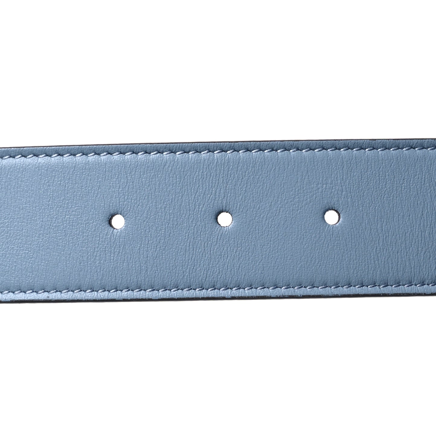 Plutone Calfskin 37mm GG Marmont Reversible Belt 80 32 Light Blue Rosso Ancora Red