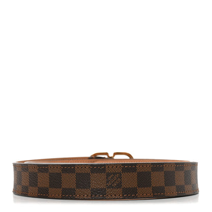 Louis Vuitton Damier Ebene Mini 80 32 Belt 2 of 6