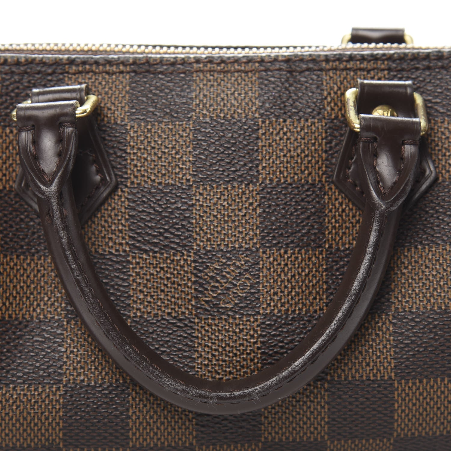 Louis Vuitton Damier Ebene Mini Sac HL Speedy 14 of 15