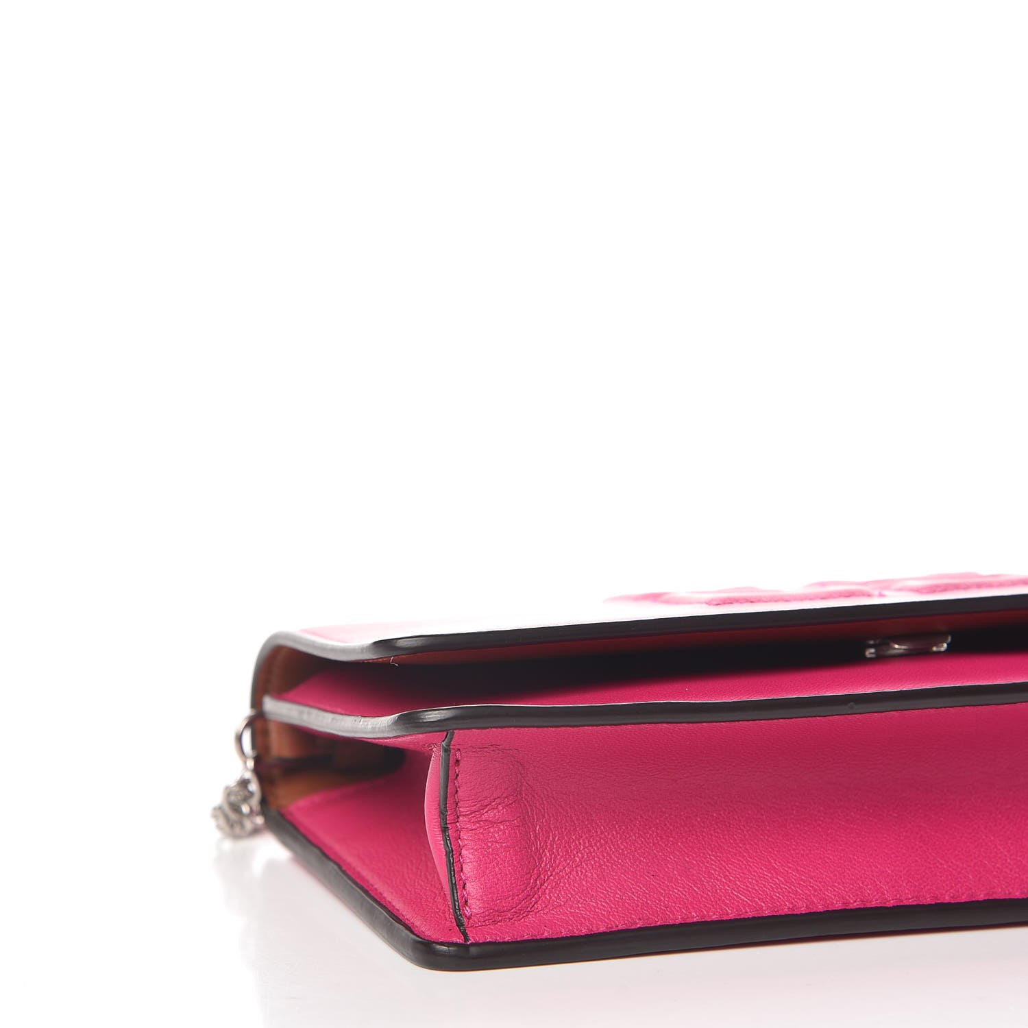 Givenchy Lambskin Emblem Chain Wallet Cyclamen 9 of 10