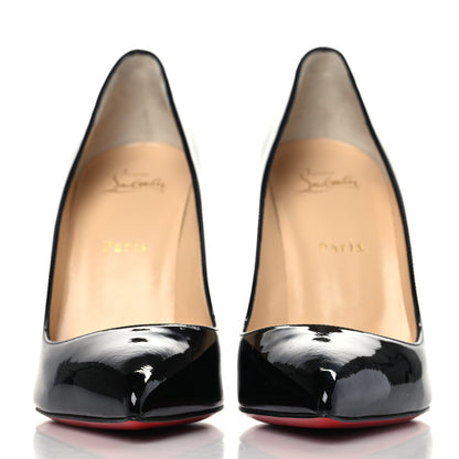 Christian Louboutin Patent Pigalle Follies 100 Pumps 40 Black 3 of 9