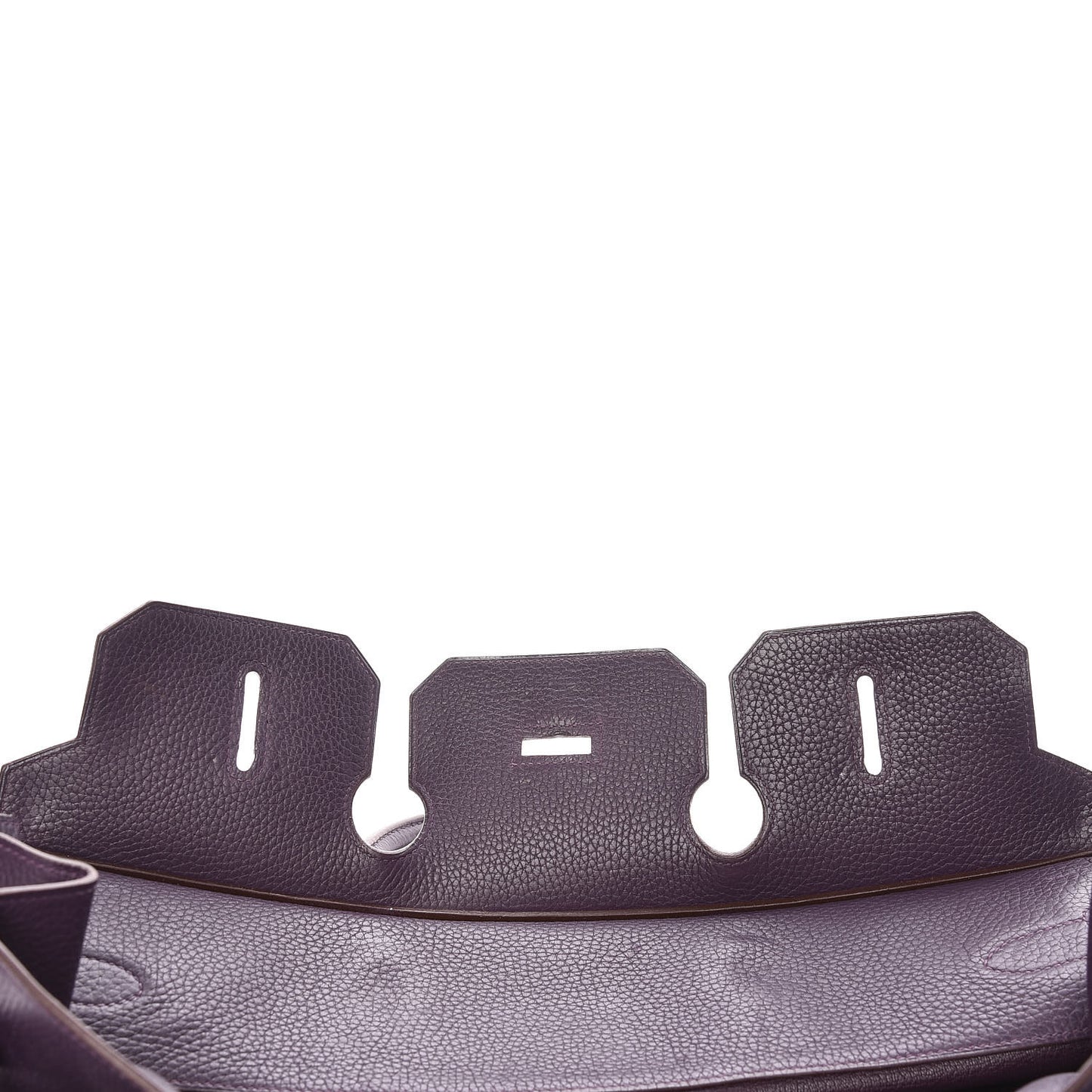 Taurillon Clemence JPG Birkin 42 Raisin
