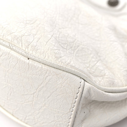 Balenciaga Agneau Arena Le Cagole Shoulder Bag XS Optic White 12 of 20