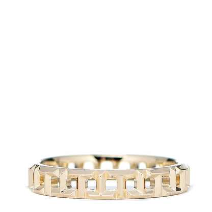 Tiffany 18K Yellow Gold T True Narrow Ring 52 6 2 of 3