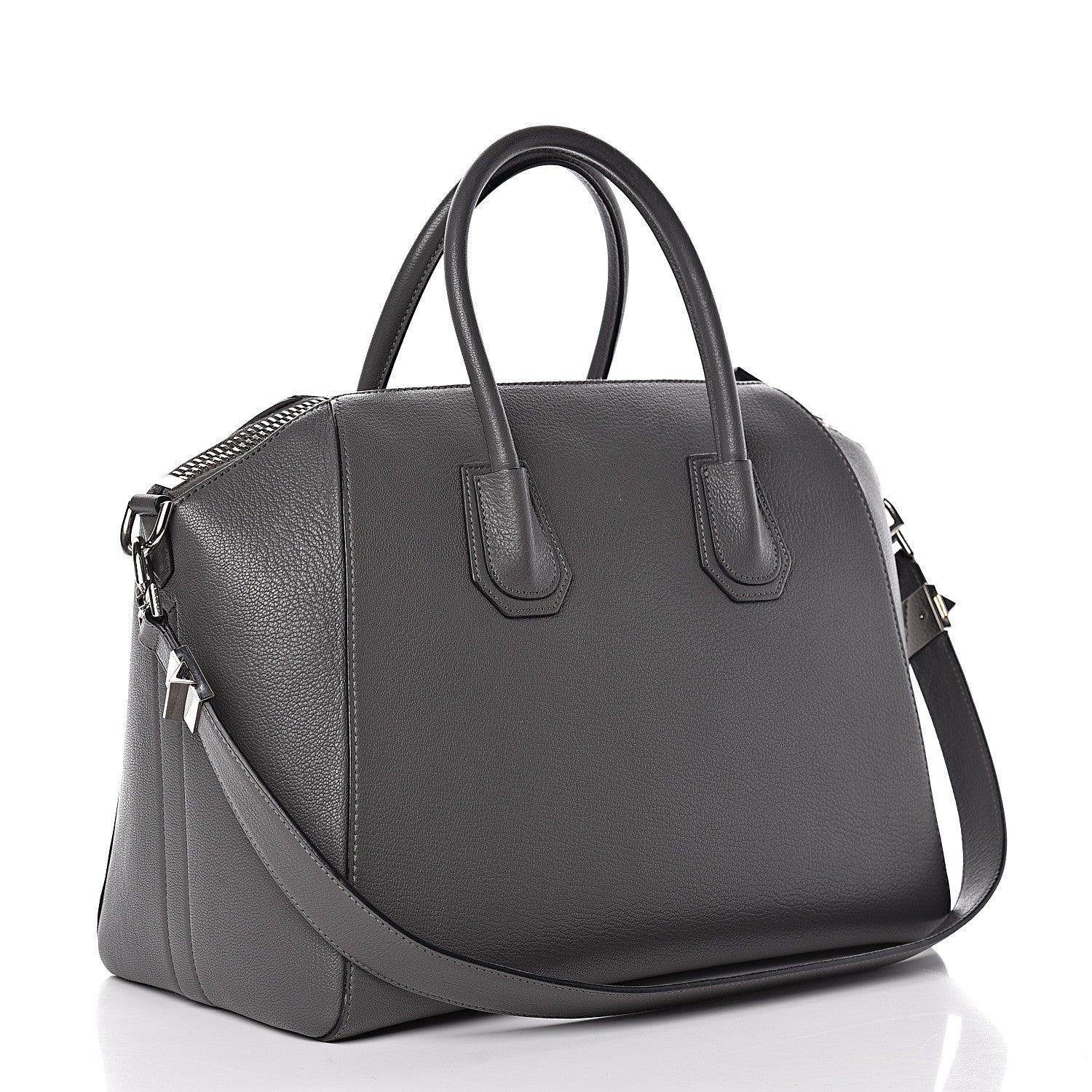 Givenchy Sugar Goatskin Medium Antigona Dark Grey 3 of 20