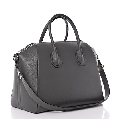Givenchy Sugar Goatskin Medium Antigona Dark Grey 3 of 20