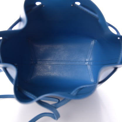 Mansur Gavriel Calfskin Mini Bucket Bag Sea Blue 5 of 9