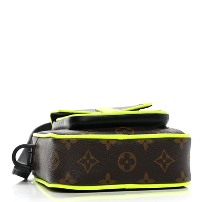 Louis Vuitton Monogram Macassar Christopher Wearable Wallet Fluorescent Yellow 4 of 9