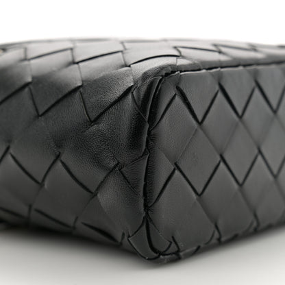Bottega Veneta Calfskin Intrecciato Bang Bang Vanity Case Black 9 of 11