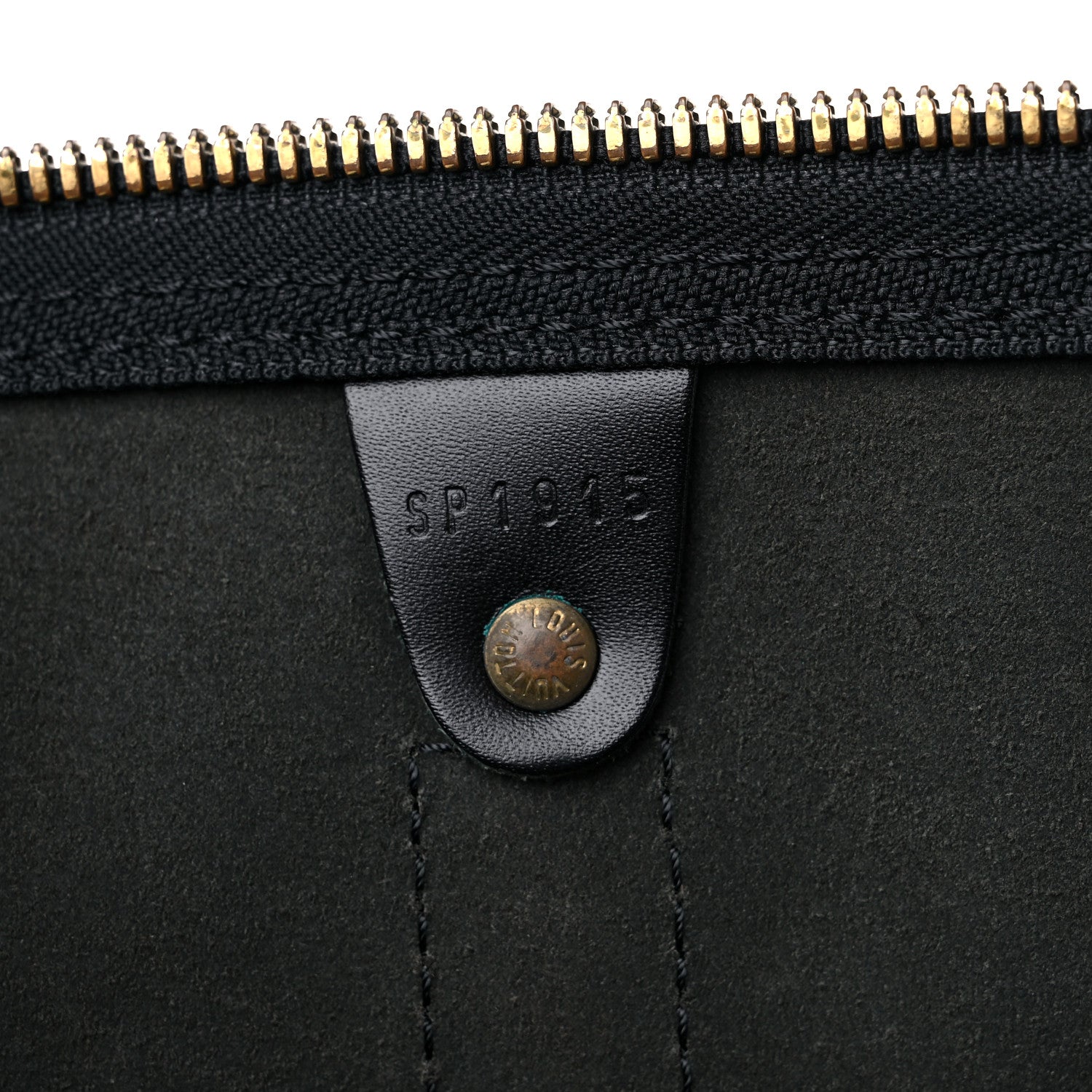 Louis Vuitton Epi Keepall 45 Black 7 of 15