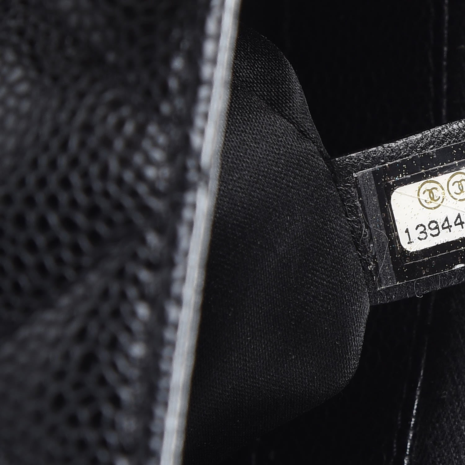 Chanel Caviar Quilted Grand Shopping Tote GST Black 7 of 9