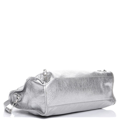 Balenciaga Agneau Giant 12 Silver Hardware City Gris Aluminum 5 of 10