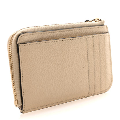Chloe Grained Calfskin Alphabet Purse Wallet Sweet Beige 3 of 8