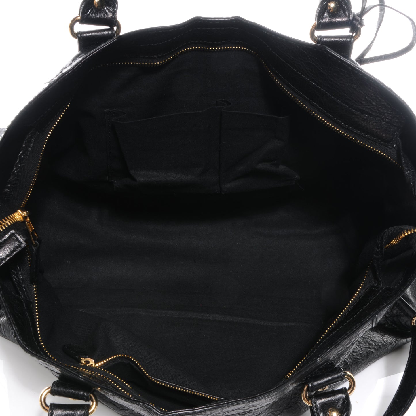 Agneau Giant 12 Gold Hardware Part Time Black