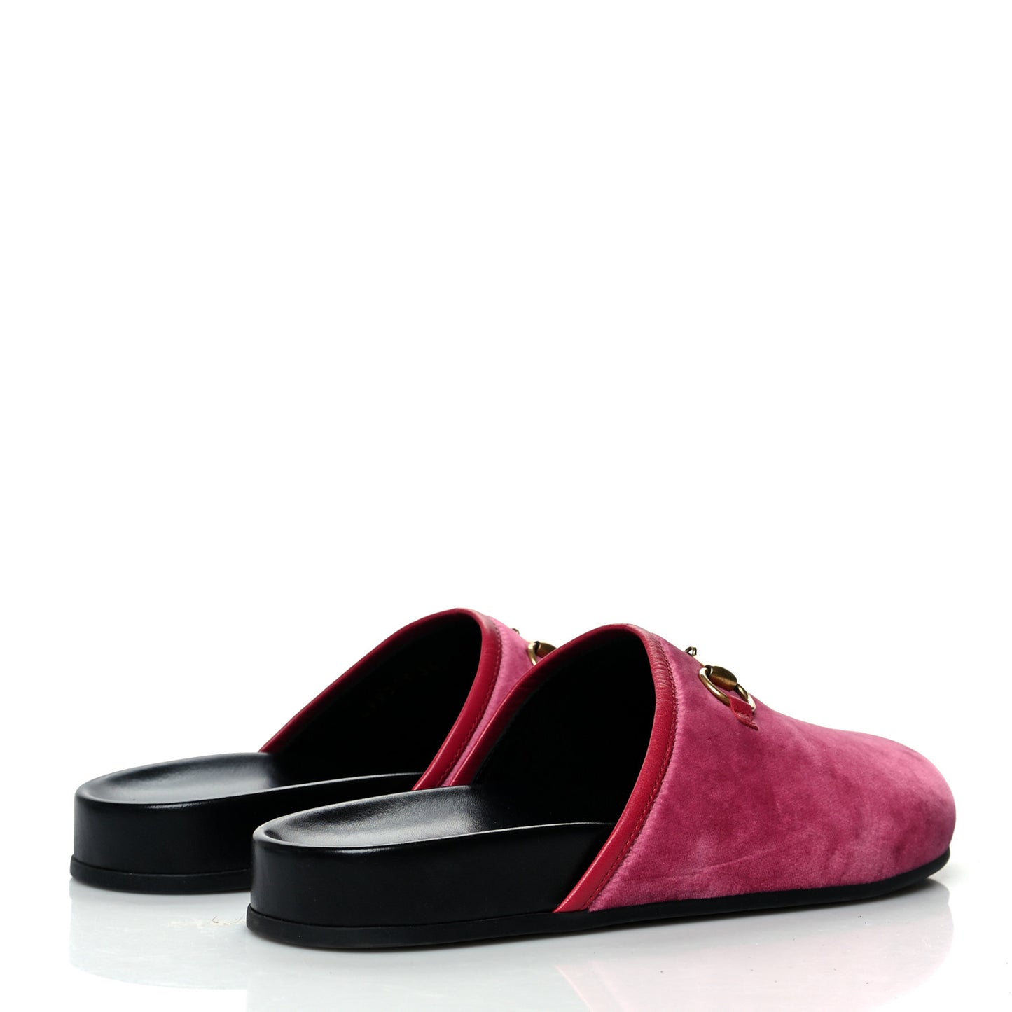 Softy Velvet Malaga Kid Womens Horsebit River Slippers 36.5 Light Raspberry Rose