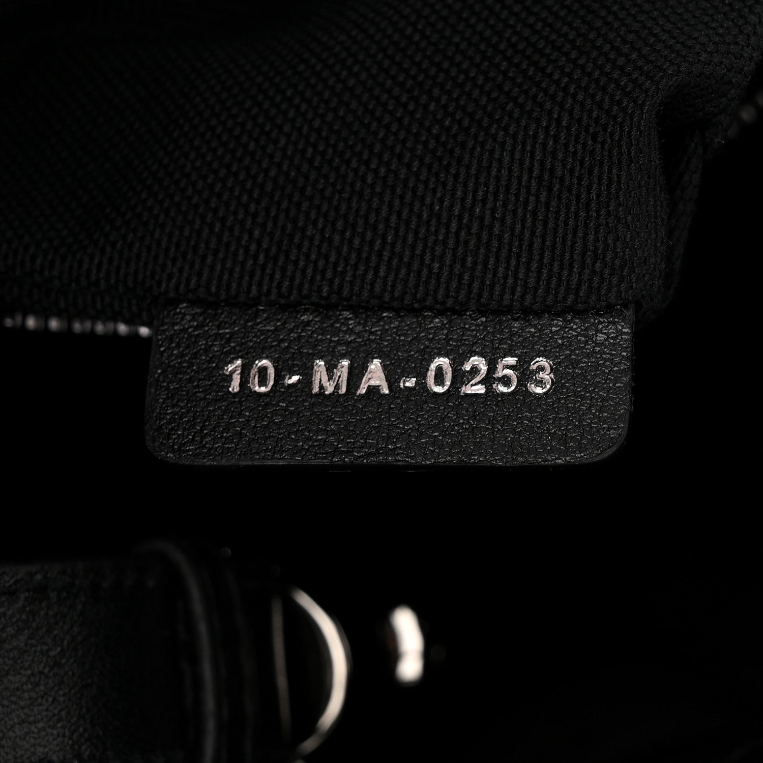 Christian Dior Calfskin Cannage Small The Lady 95.22 Black 7 of 10