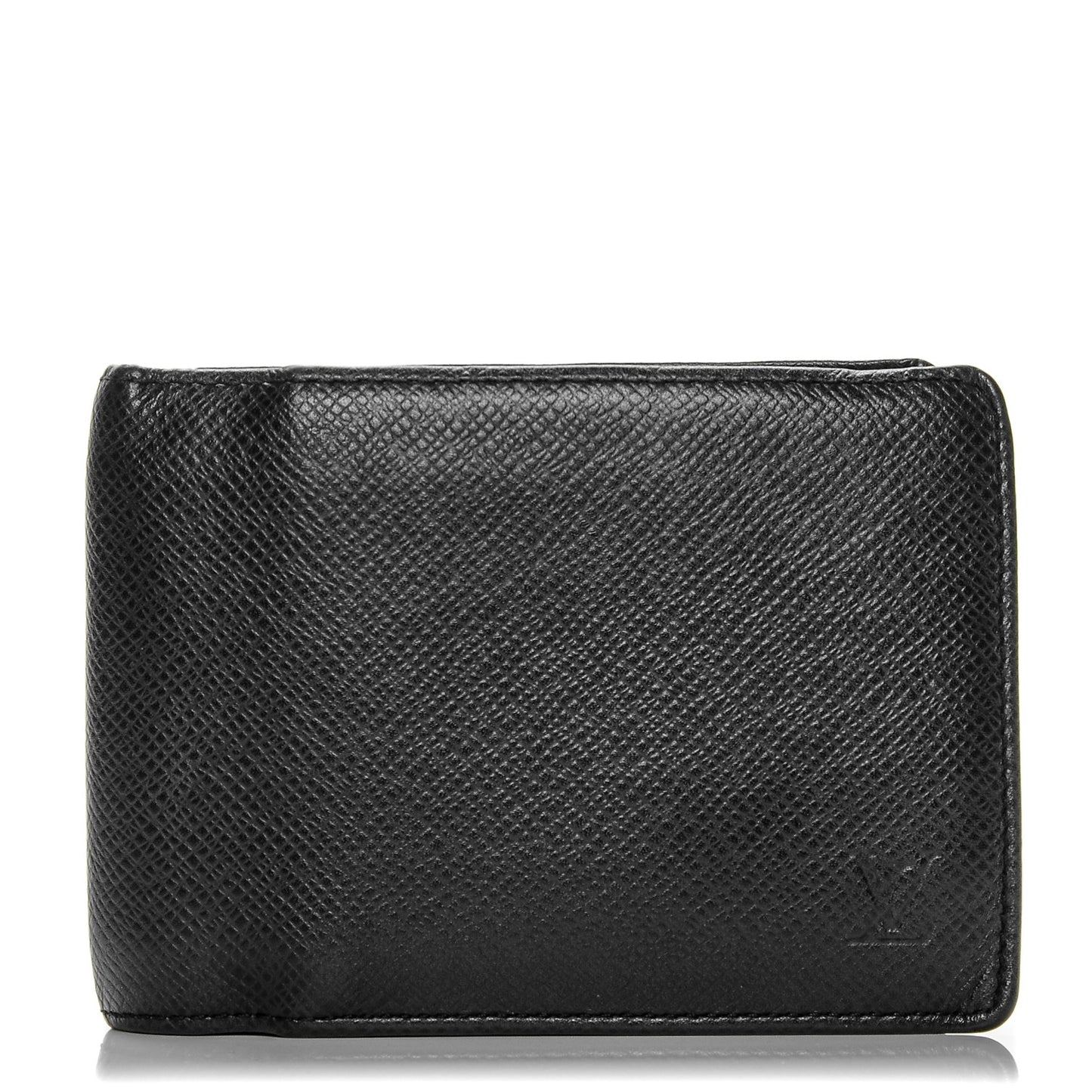Taiga Mens Billfold Wallet 3 Flaps Ardoise