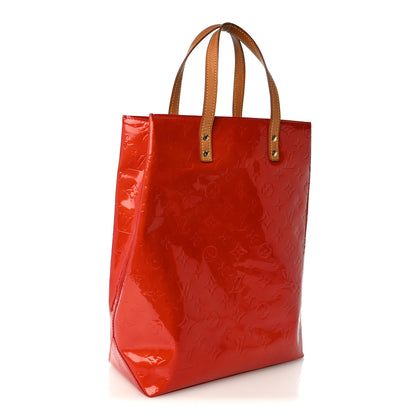 Louis Vuitton Vernis Reade MM Rouge 3 of 12