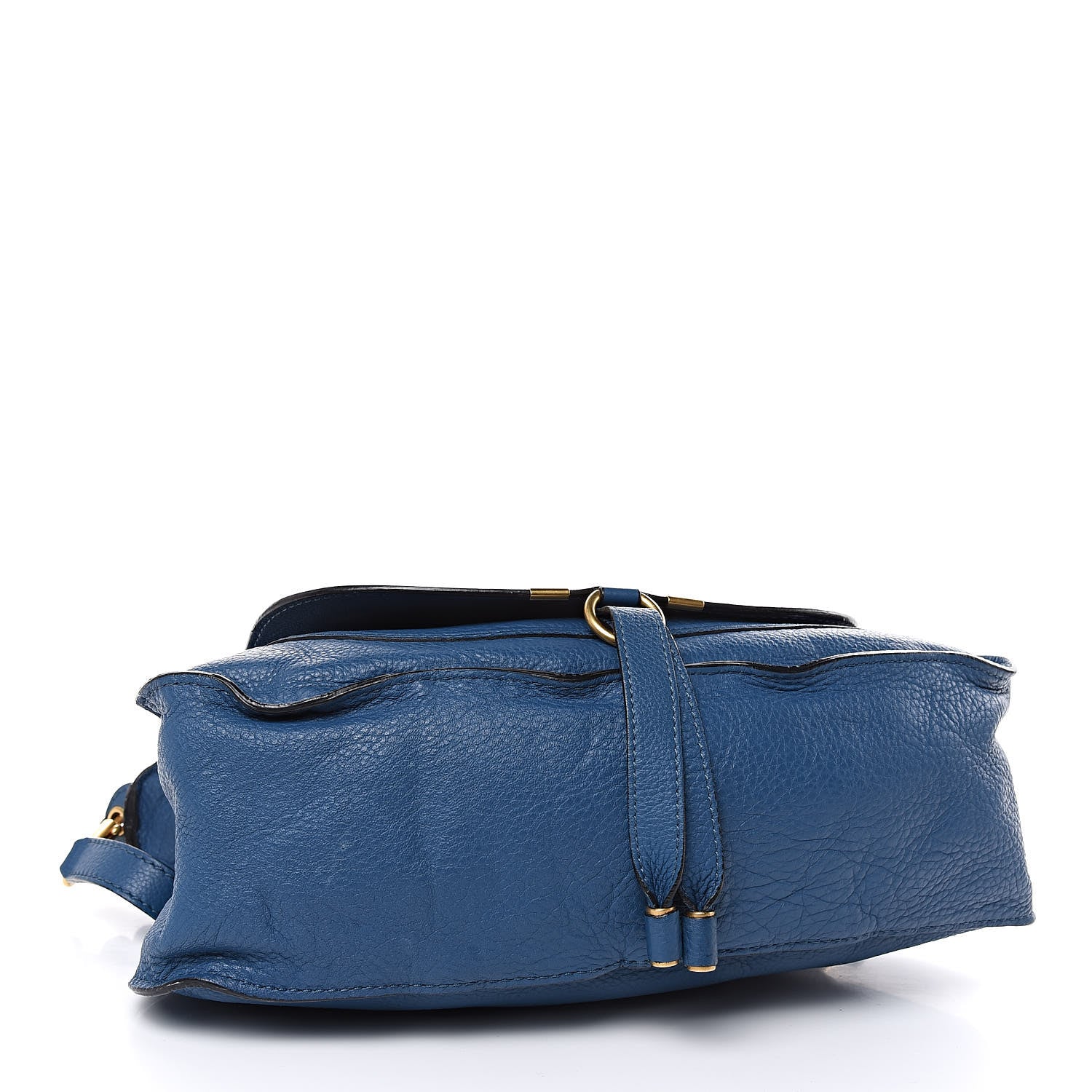 Chloe Calfskin Medium Marcie Satchel Royal Navy 4 of 10
