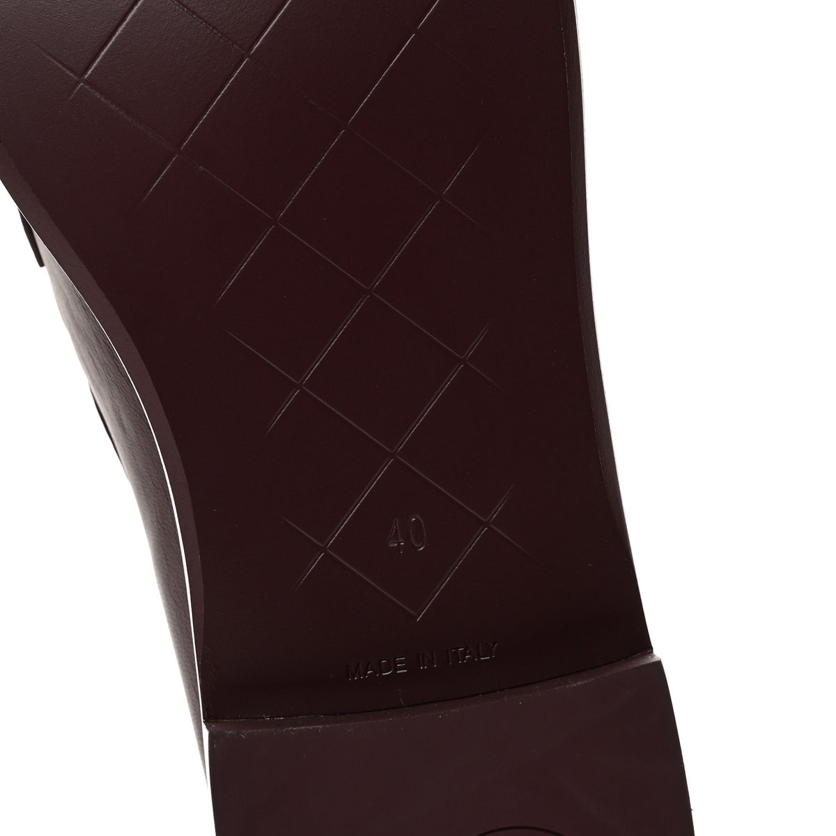 Chanel Lambskin Quilted CC Turnlock Loafers 40 Burgundy 7 of 10