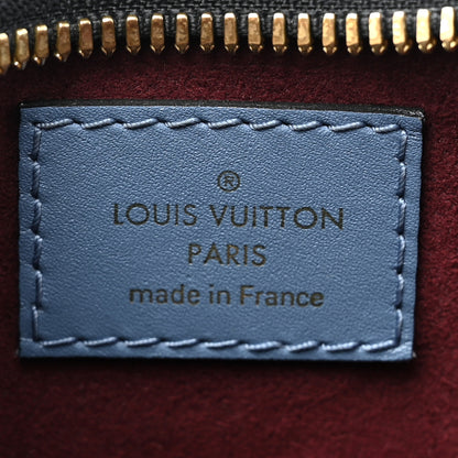 Louis Vuitton Monogram Beaubourg Hobo Mini Bordeaux Red Peach Safran Jean Blue 6 of 11