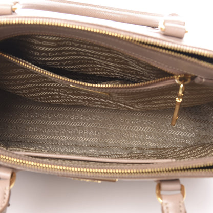 Prada Saffiano Small Galleria Double Zip Tote Cammeo 7 of 19
