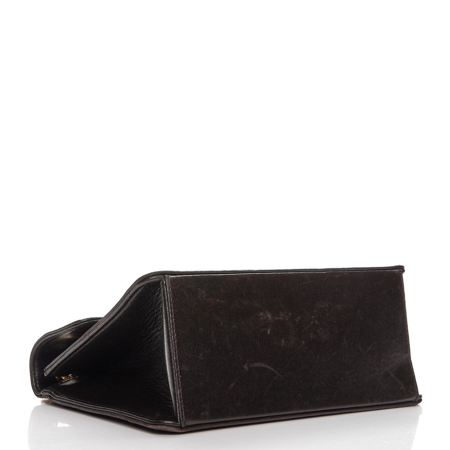 Lambskin Mademoiselle Shoulder Bag Black
