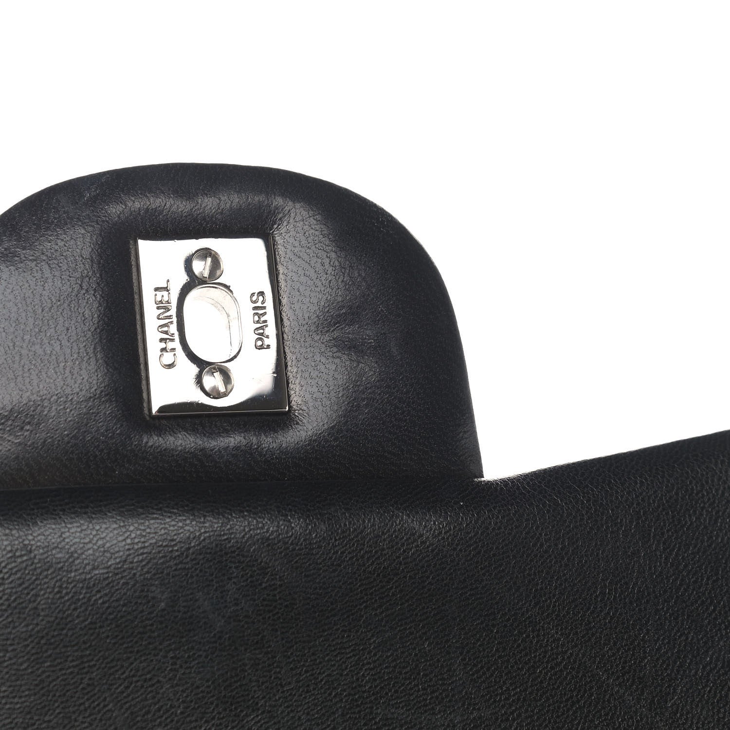 Chanel Lambskin Quilted Maxi Single Flap Black 17 of 22