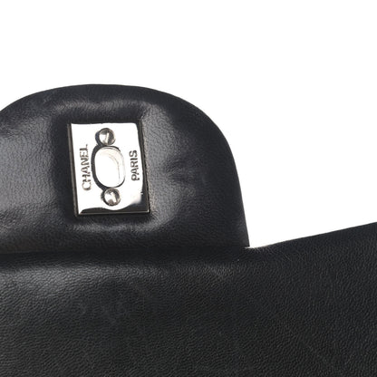 Chanel Lambskin Quilted Maxi Single Flap Black 17 of 22