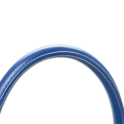 Saint Laurent Calfskin Monogram Baby Cabas Blue 11 of 11
