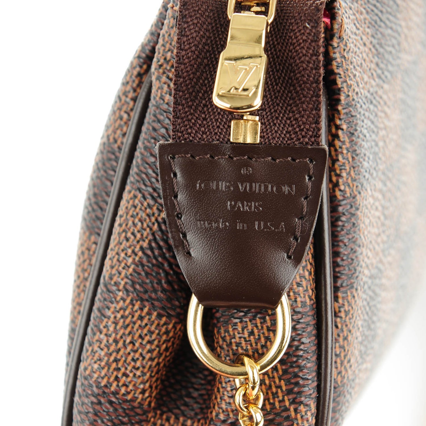 Damier Ebene Eva Clutch