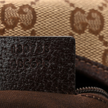 Gucci Monogram Medium Abbey D Ring Hobo Brown 7 of 10