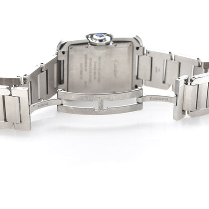 Cartier Stainless Steel 30mm Tank Anglaise Automatic Watch 5 of 7
