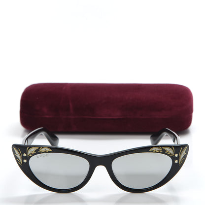 Gucci Acetate Cat Eye GG0089S Sunglasses Black 8 of 8