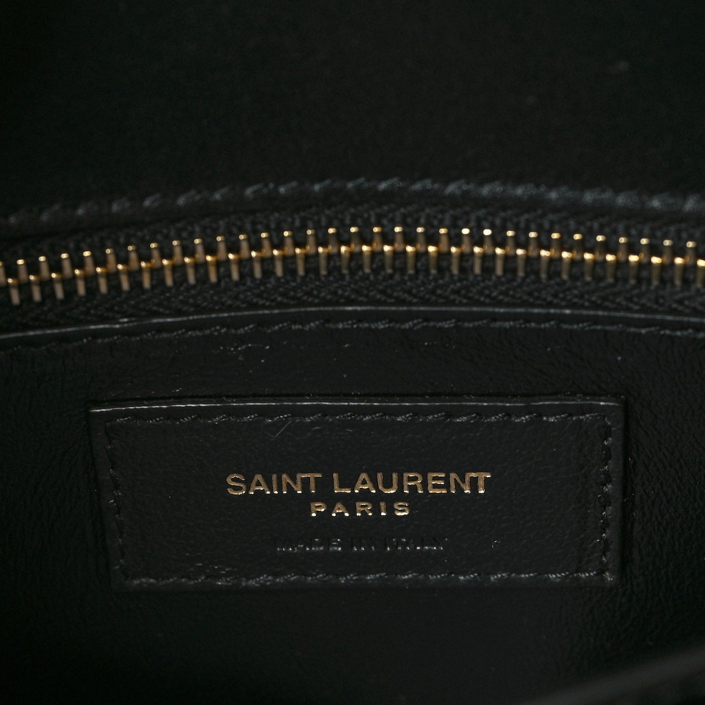 Patent Monogram Cassandra Clasp Bag Black